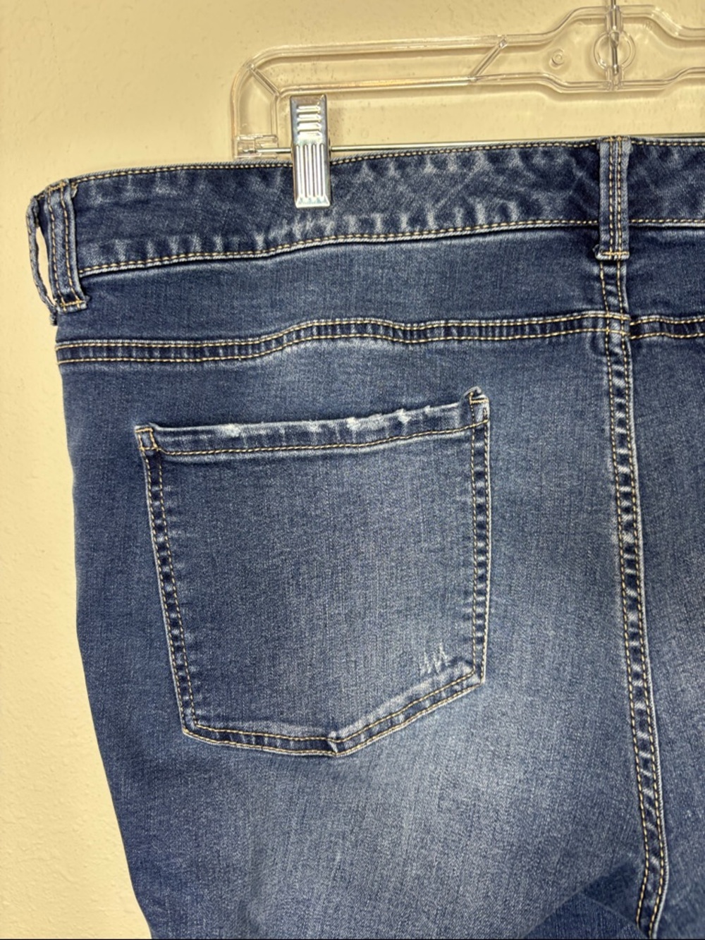 Maurices size 22W Regular Dark Blue Skinny Jeans - Picture 6 of 10